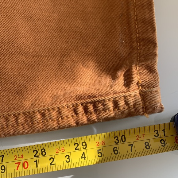 WESC Alessandro Brown Overdyed Cotton Elastane Blend Pants Men Size 31 x 32 - Picture 14 of 15